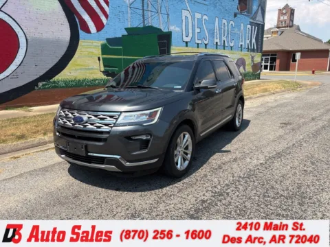 Gray 2019 Ford Explorer Limited for sale in Des Arc, AR