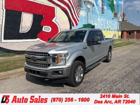 Silver 2018 Ford F-150 XLT for sale in Des Arc, AR