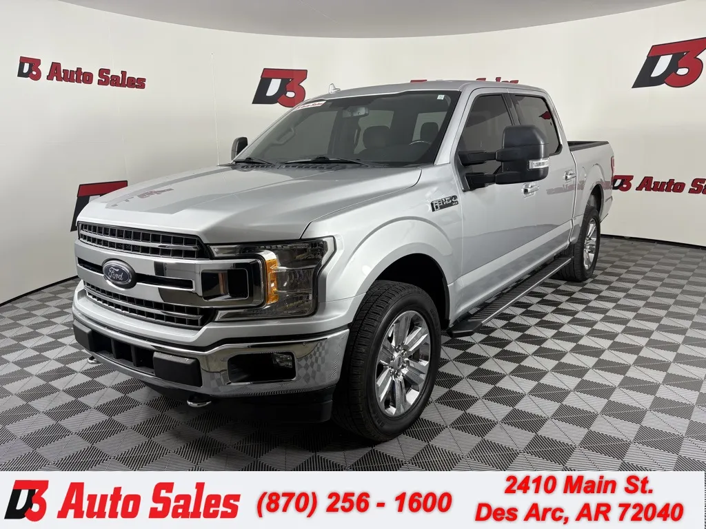 Silver 2018 Ford F-150 XLT for sale in Des Arc, AR