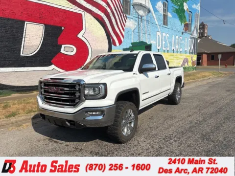 White 2017 GMC Sierra 1500 SLT for sale in Des Arc, AR