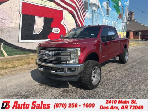 Red 2019 Ford F-250SD Lariat for sale in Des Arc, AR