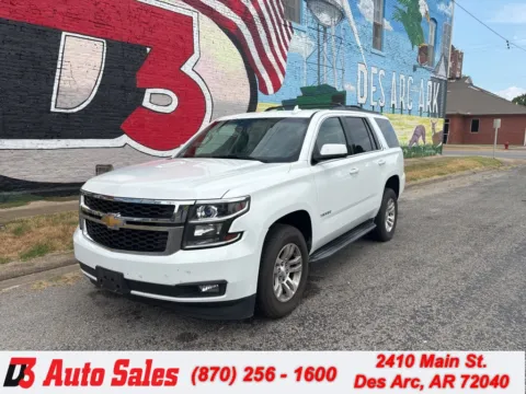 White 2016 Chevrolet Tahoe LT for sale in Des Arc, AR