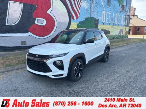 White 2022 Chevrolet TrailBlazer RS for sale in Des Arc, AR