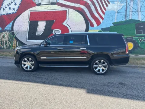Black 2016 Cadillac Escalade ESV Luxury for sale in Des Arc, AR