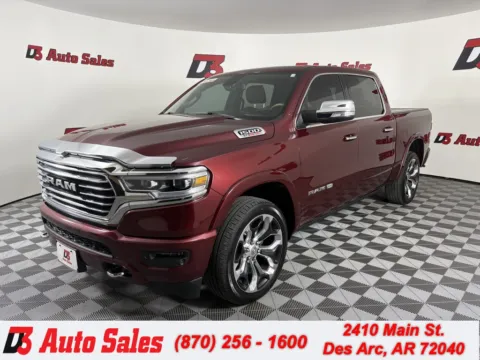 Red 2020 Ram 1500 Laramie Longhorn for sale in Des Arc, AR
