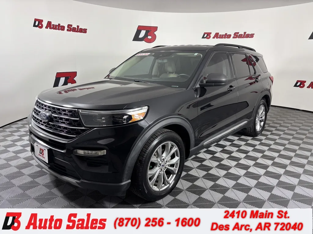 Black 2020 Ford Explorer XLT for sale in Des Arc, AR
