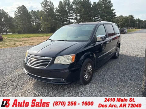 Black 2011 Chrysler Town & Country Limited for sale in Des Arc, AR