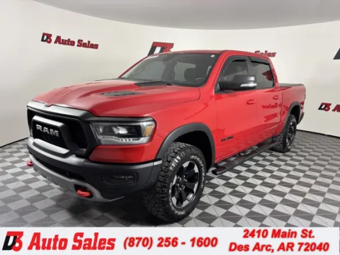 Red 2020 Ram 1500 Rebel for sale in Des Arc, AR