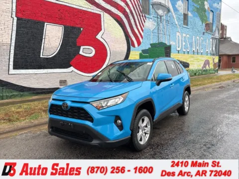 Blue 2019 Toyota RAV4 XLE for sale in Des Arc, AR