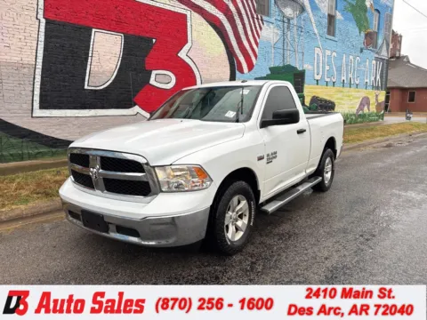 White 2021 Ram 1500 Classic Tradesman for sale in Des Arc, AR