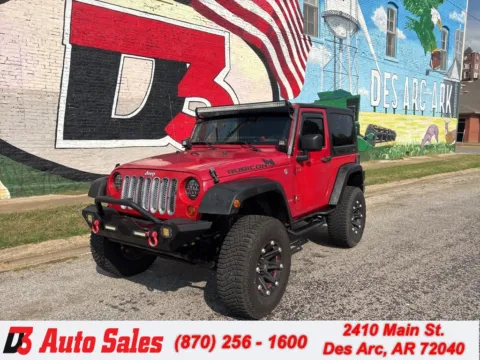 Red 2008 Jeep Wrangler Rubicon for sale in Des Arc, AR