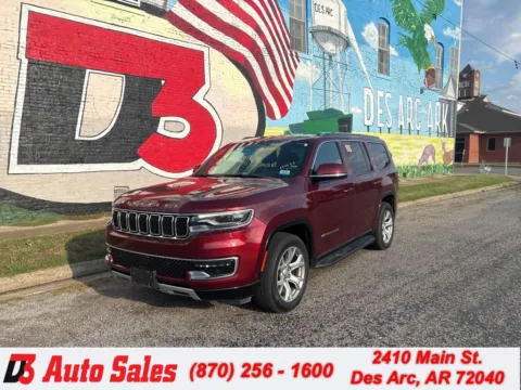 Red 2022 Jeep Wagoneer Series II for sale in Des Arc, AR
