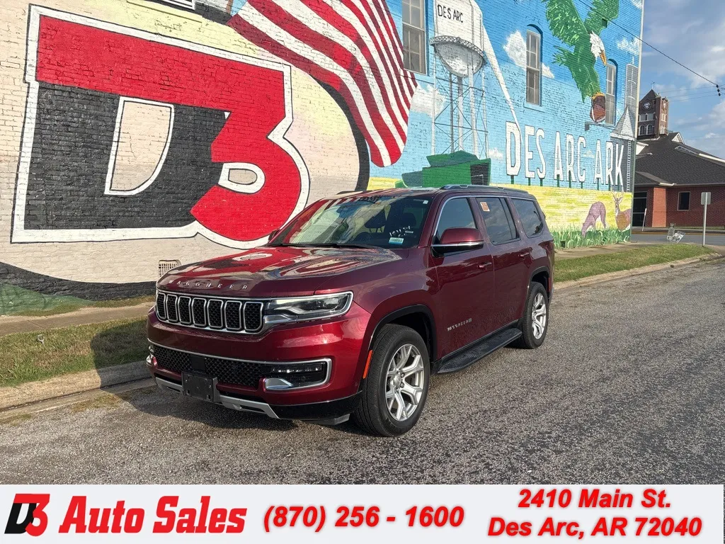 Red 2022 Jeep Wagoneer Series II for sale in Des Arc, AR