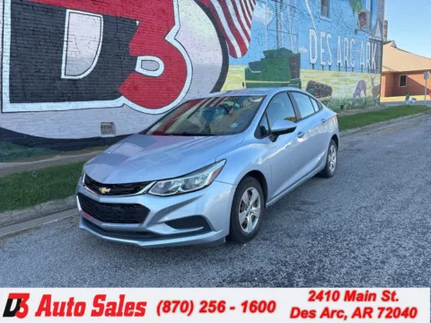 Blue 2018 Chevrolet Cruze LS for sale in Des Arc, AR