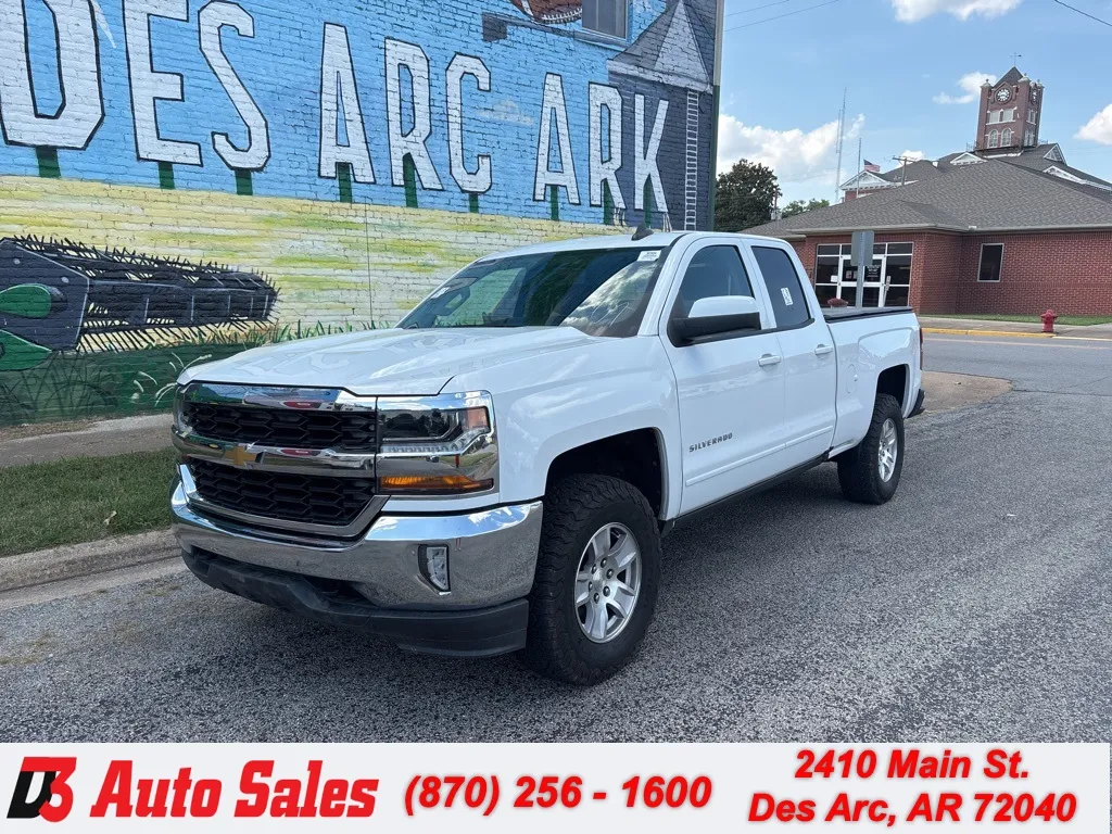 White 2016 Chevrolet Silverado 1500 LT for sale in Des Arc, AR