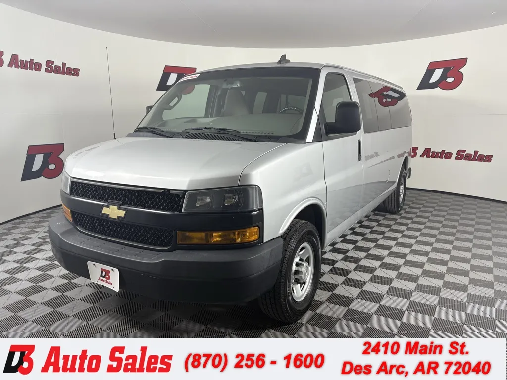 Silver 2021 Chevrolet Express 3500 LS for sale in Des Arc, AR