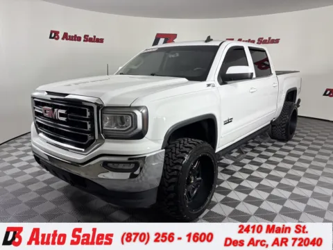 White 2016 GMC Sierra 1500 SLE for sale in Des Arc, AR