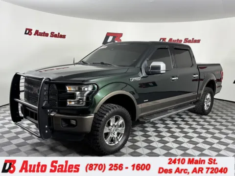 Black 2016 Ford F-150 Lariat for sale in Des Arc, AR