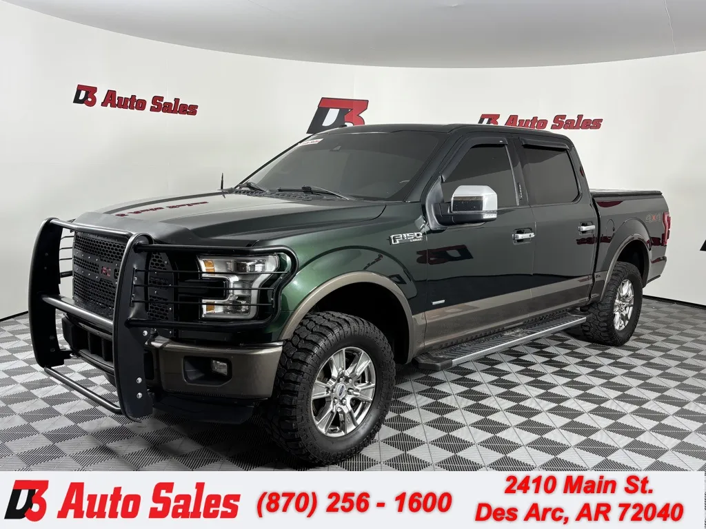 Black 2016 Ford F-150 Lariat for sale in Des Arc, AR