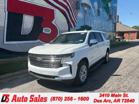 White 2023 Chevrolet Suburban Premier for sale in Des Arc, AR