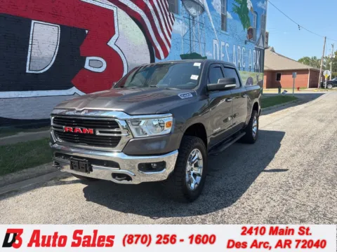 Gray 2020 Ram 1500 Big Horn/Lone Star for sale in Des Arc, AR