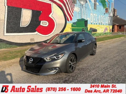 Gray 2018 Nissan Maxima 3.5 SL for sale in Des Arc, AR