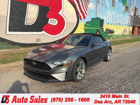 Gray 2022 Ford Mustang EcoBoost Premium for sale in Des Arc, AR