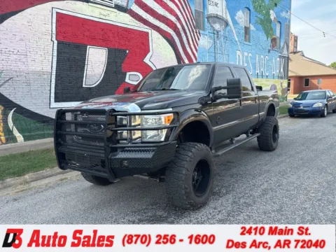 Black 2014 Ford F-250SD Lariat for sale in Des Arc, AR