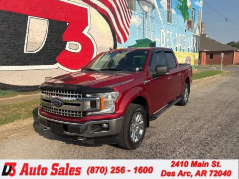 Red 2019 Ford F-150 XLT for sale in Des Arc, AR