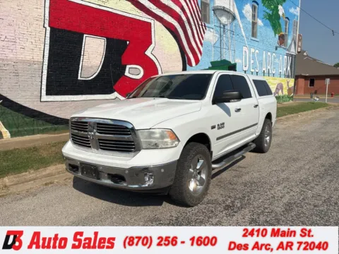White 2015 Ram 1500 Big Horn for sale in Des Arc, AR