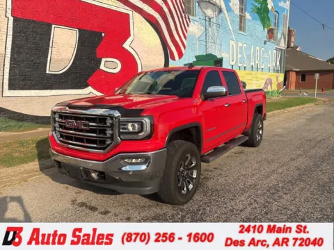 Red 2018 GMC Sierra 1500 SLT for sale in Des Arc, AR