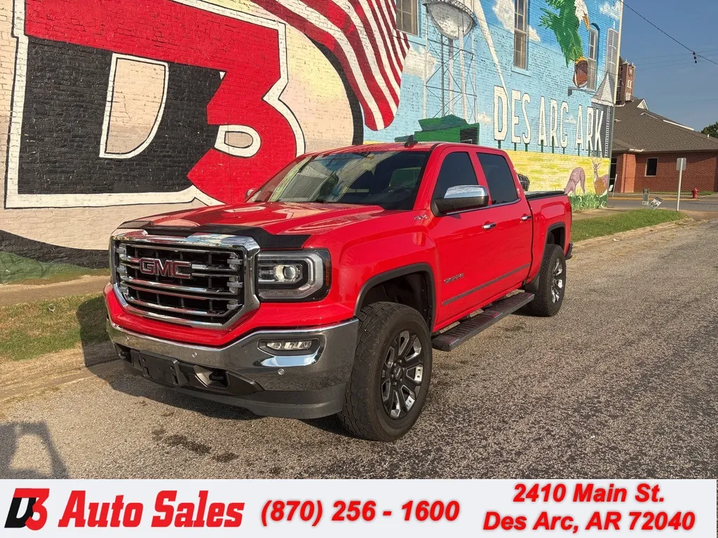 Red 2018 GMC Sierra 1500 SLT for sale in Des Arc, AR