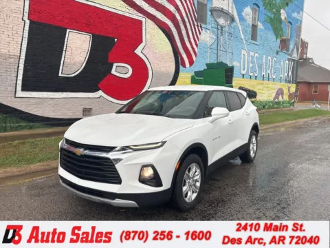 White 2021 Chevrolet Blazer LT for sale in Des Arc, AR