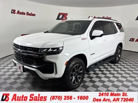 White 2021 Chevrolet Tahoe Z71 for sale in Des Arc, AR