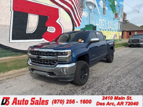 Blue 2018 Chevrolet Silverado 1500 LTZ for sale in Des Arc, AR