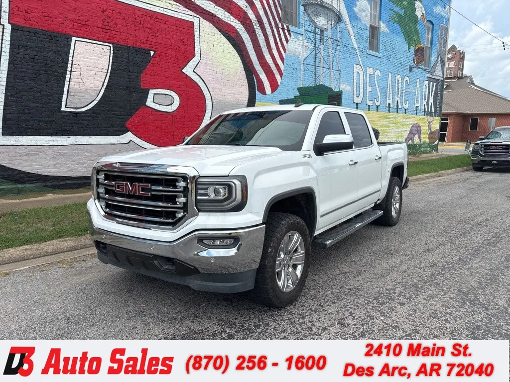 White 2018 GMC Sierra 1500 SLT for sale in Des Arc, AR