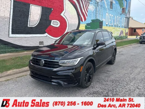 Black 2022 Volkswagen Tiguan 2.0T SE R-Line Black for sale in Des Arc, AR