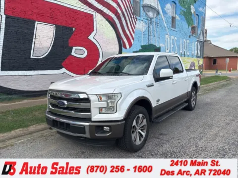 Brown 2015 Ford F-150 King Ranch for sale in Des Arc, AR