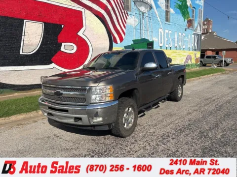 Blue 2012 Chevrolet Silverado 1500 LT for sale in Des Arc, AR