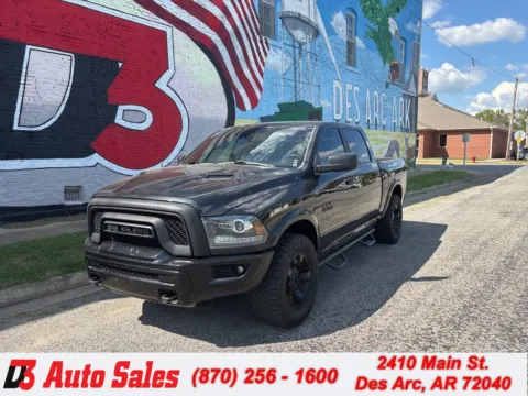 Black 2017 Ram 1500 Rebel for sale in Des Arc, AR