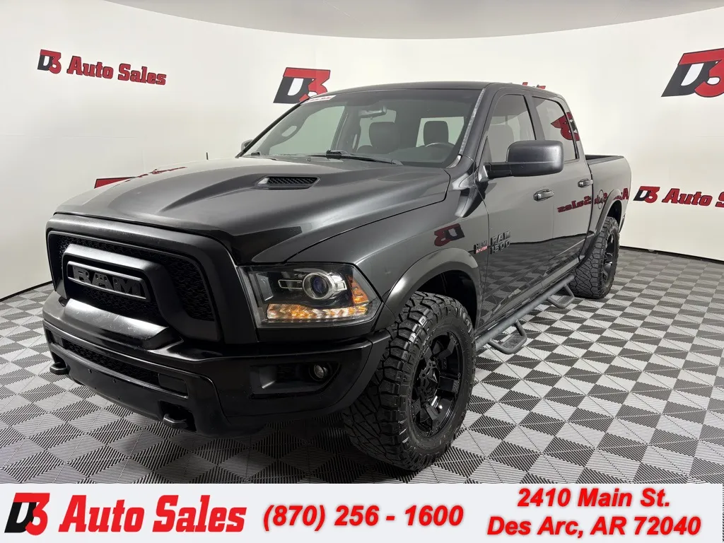 Black 2017 Ram 1500 Rebel for sale in Des Arc, AR