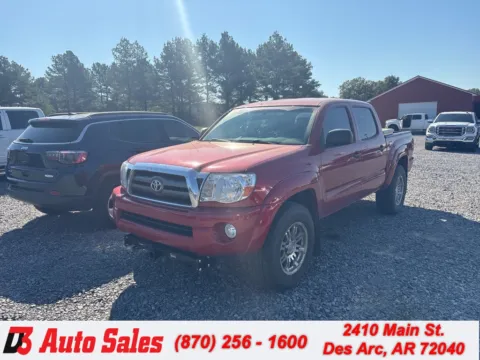 Red 2010 Toyota Tacoma for sale in Des Arc, AR