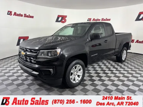 Black 2021 Chevrolet Colorado LT for sale in Des Arc, AR