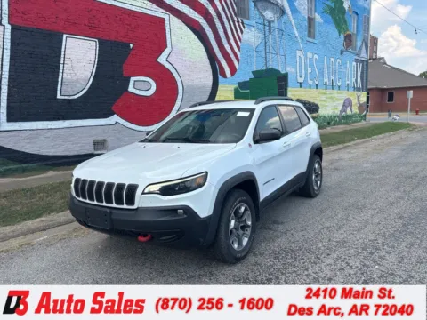 White 2019 Jeep Cherokee Trailhawk for sale in Des Arc, AR