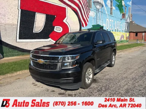 Black 2015 Chevrolet Tahoe LT for sale in Des Arc, AR
