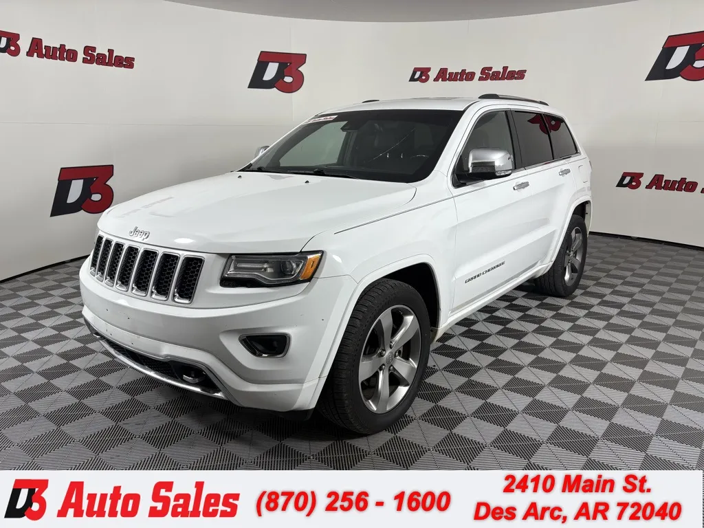 Used 2015 Jeep Grand Cherokee Overland with VIN 1C4RJECG4FC770039 for sale in West Memphis, AR