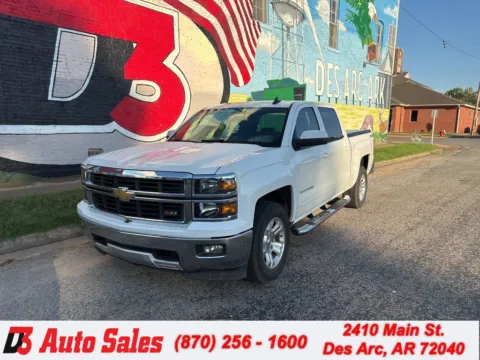 White 2015 Chevrolet Silverado 1500 LT for sale in Des Arc, AR
