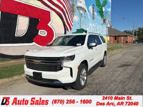 White 2023 Chevrolet Suburban Premier for sale in Des Arc, AR