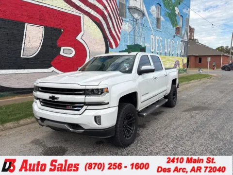 White 2018 Chevrolet Silverado 1500 LTZ for sale in Des Arc, AR