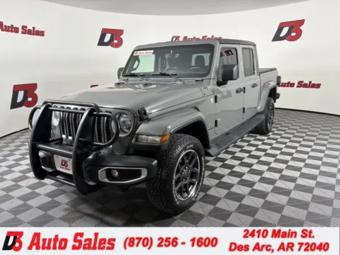 Gray 2021 Jeep Gladiator Overland for sale in Des Arc, AR